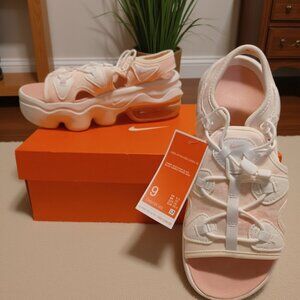 Nike Air Koko sandal in a pink and white colorway